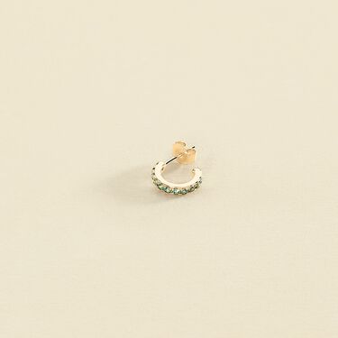 Piercing criolla PAVA - Turquesa / Oro - Piercings  | Agatha