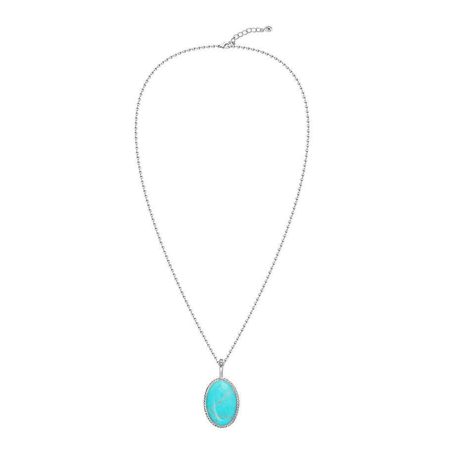 Collar midi ALOHA - Turquesa / Plata - Collares  | Agatha