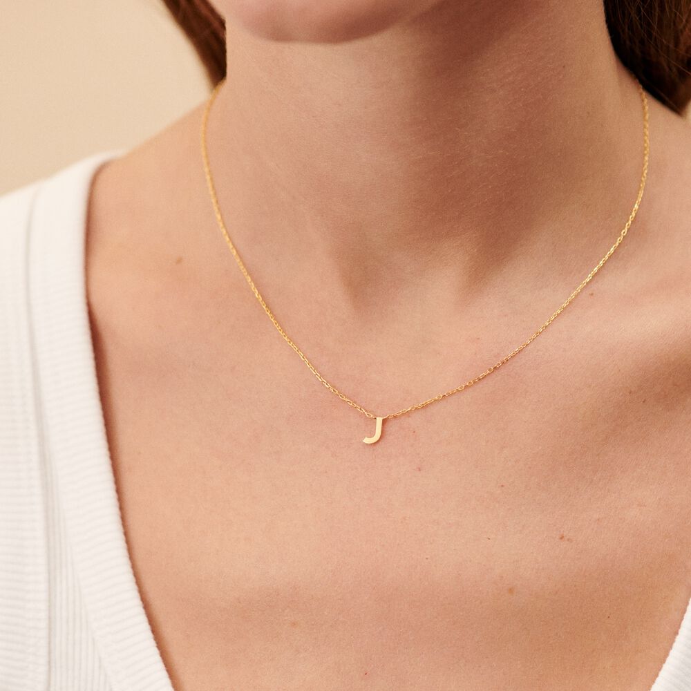 Collar corto ABC - Dorado - Collar corto  | Agatha