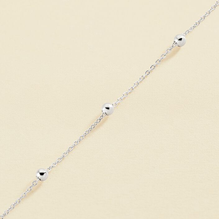 Pulsera de cadena BOLAS - Plata - Pulseras  | Agatha