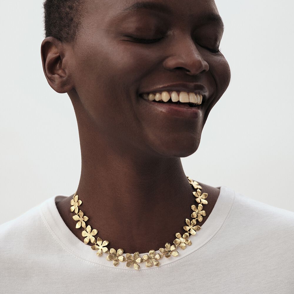 Collar corto BLOOM - Dorado - Collar corto  | Agatha