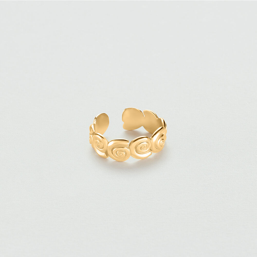 Anillo ajustable TIARE - Dorado - Anillo ajustable  | Agatha