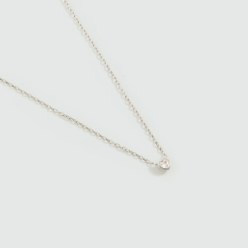 Collar corto ADOREE - Cristal / Plateado - Collar corto  | Agatha