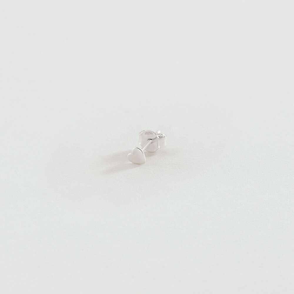 Piercing mini WITH LOVE - Plata - Piercings  | Agatha