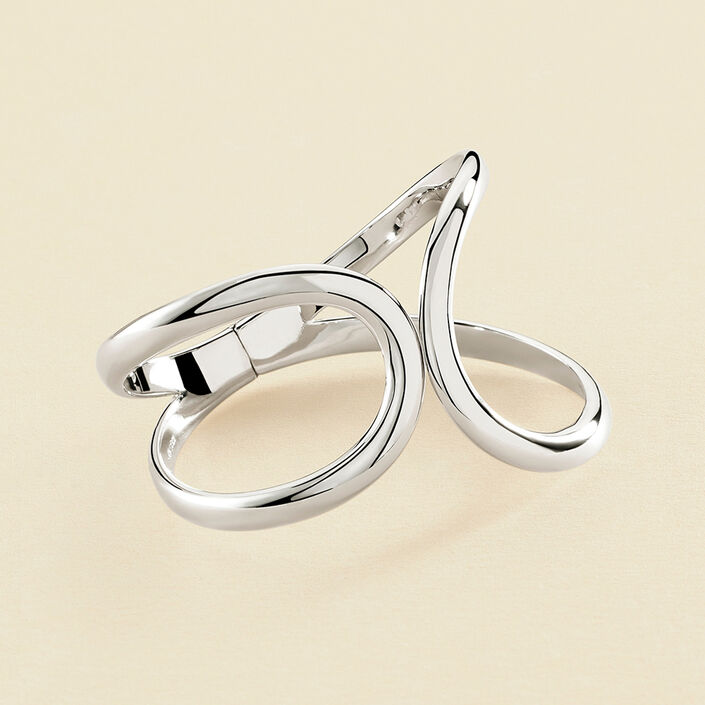 Pulsera esclava LINES - Plata - Pulseras  | Agatha