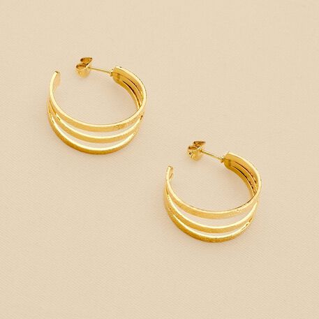 Criollas MAAT - Dorado - Pendientes  | Agatha