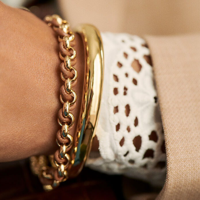 Pulsera de cadena ARGENT - Dorado - Pulseras  | Agatha