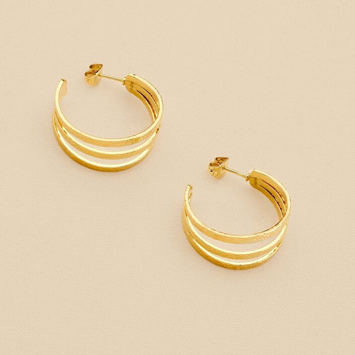 Criollas MAAT - Dorado - Pendientes  | Agatha