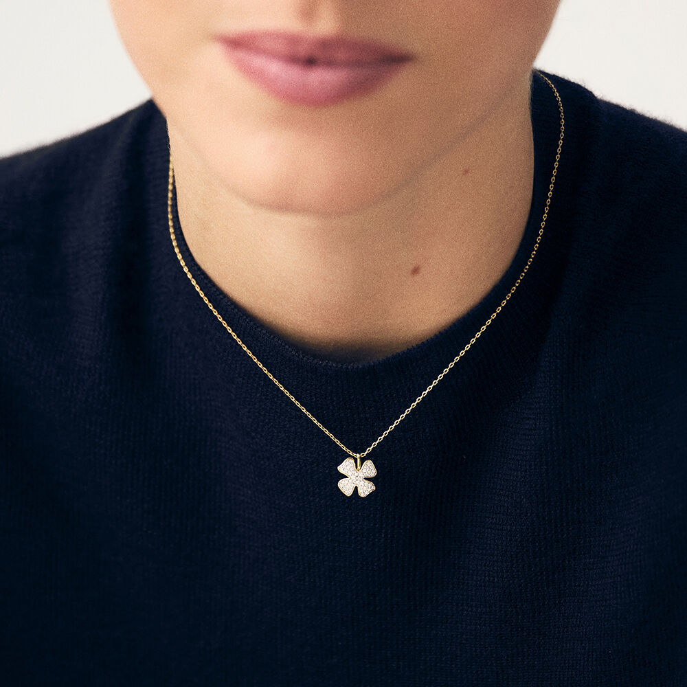 Collar corto FELICIA - Dorado / Plateado - Collar corto  | Agatha