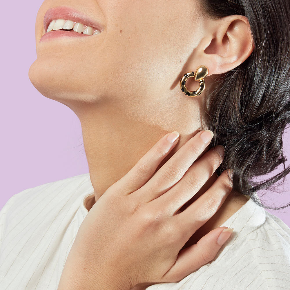 Pendientes de clip LEO - Leopardo - Outlet  | Agatha
