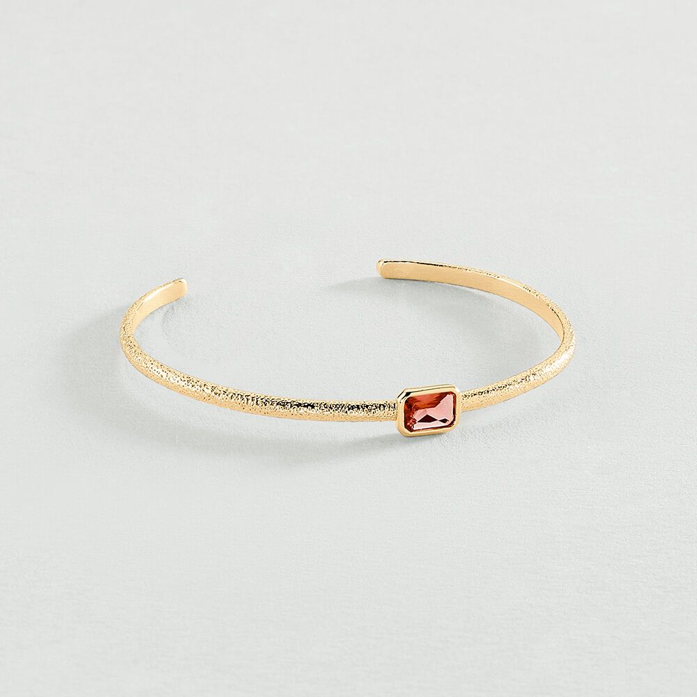 Pulsera rígida CLEOPATR - Rosa / Oro - Pulsera rígida  | Agatha