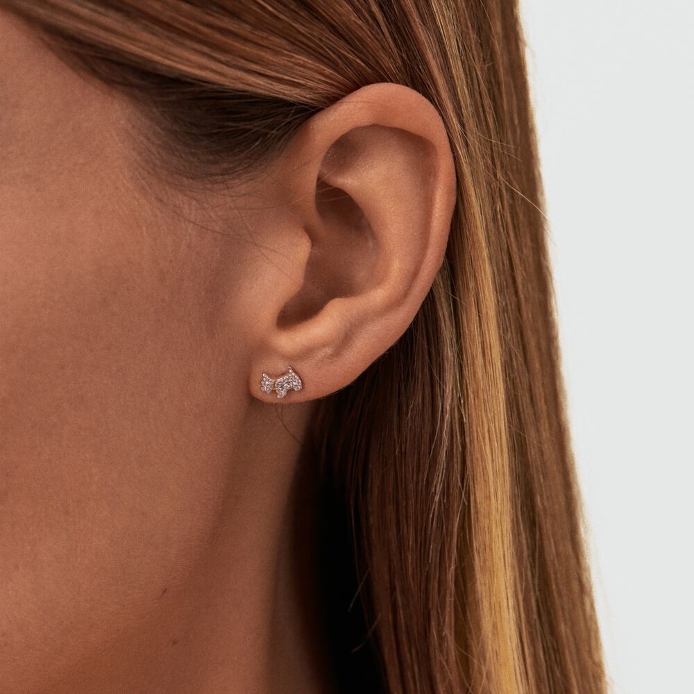 Pendientes cortos MASCOTTE - Plateado / Dorado - Pendientes cortos  | Agatha