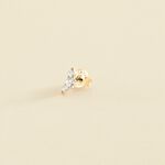 Piercing mini CROISSAN - Cristal / Dorado - Piercings  | Agatha
