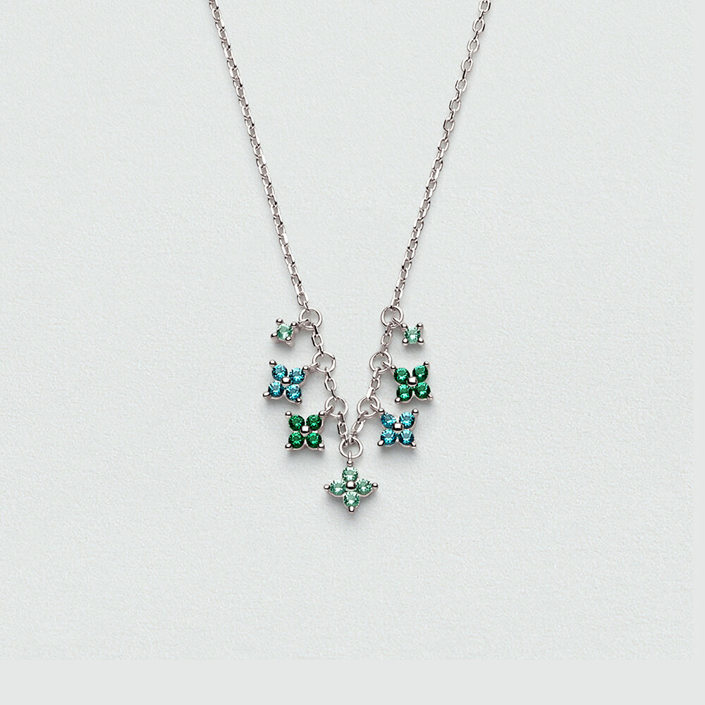 Collar corto BELOVED - Multicolor / Plata - Collar corto  | Agatha