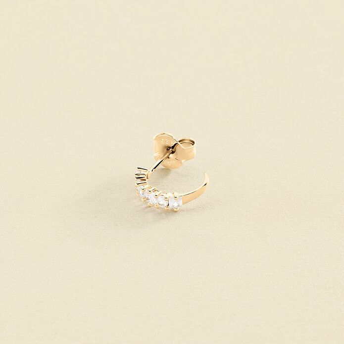 Piercing criolla MIX & MATCH - Cristal / Dorado - Piercings  | Agatha