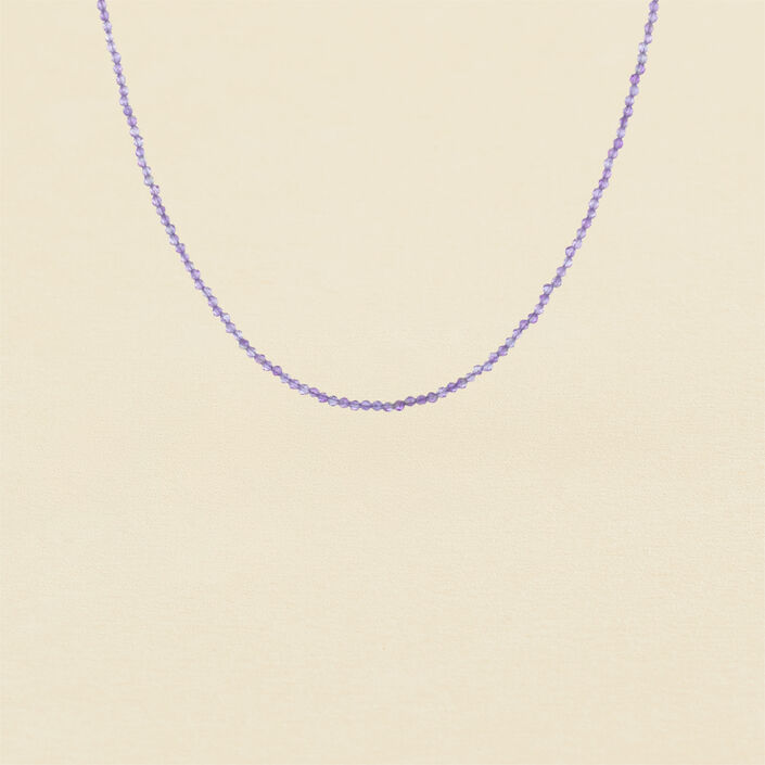 Collar corto AMETHYSTE - Albaricoque - Collares  | Agatha