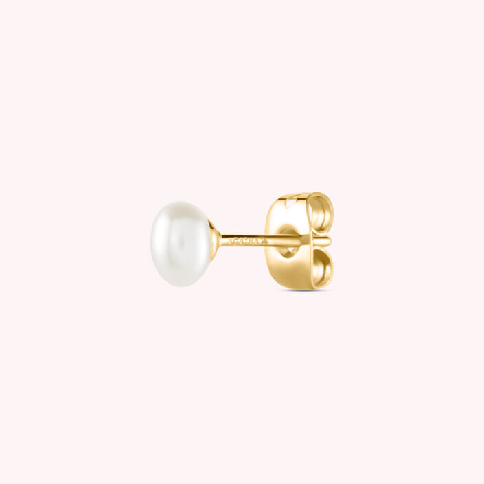 Piercing mini JOLIE - Perla / Oro - Piercings  | Agatha