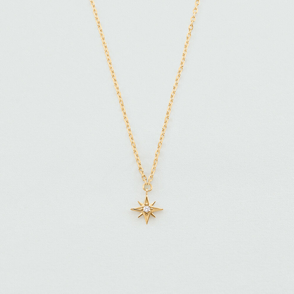 Collar corto NEC8OURSE - Cristal / Dorado - Collar corto  | Agatha