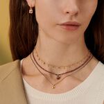 Collar corto DIAMONDS - Oro / Gris - Collares  | Agatha