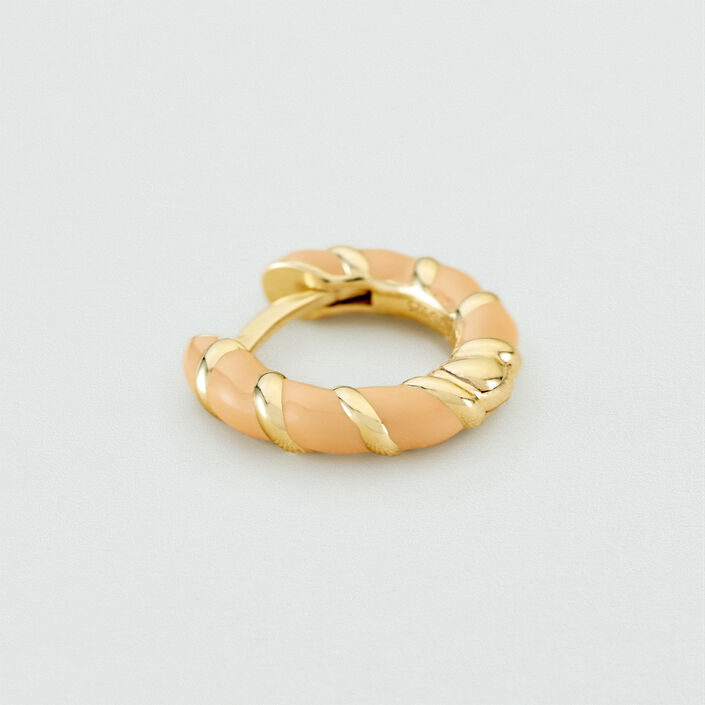 Piercing criolla MIX& MATCH - Naranja / Oro - Piercings  | Agatha