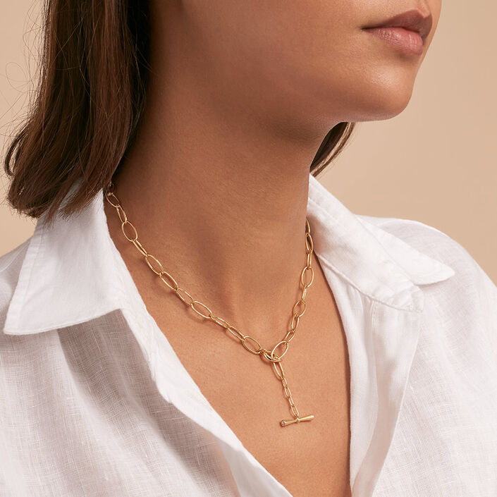 Collar midi CHAIN - Dorado - Collares  | Agatha