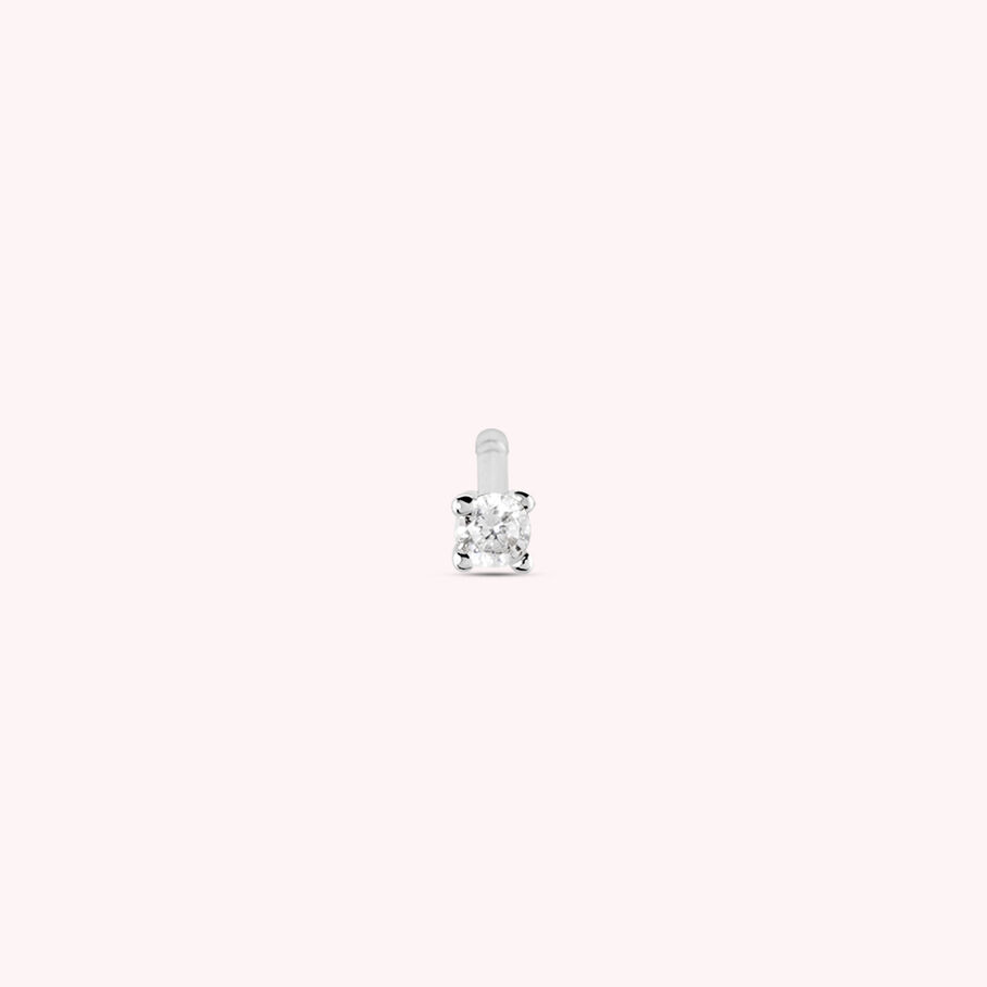 Piercing mini MINI - Cristal / Plateado - Piercings  | Agatha