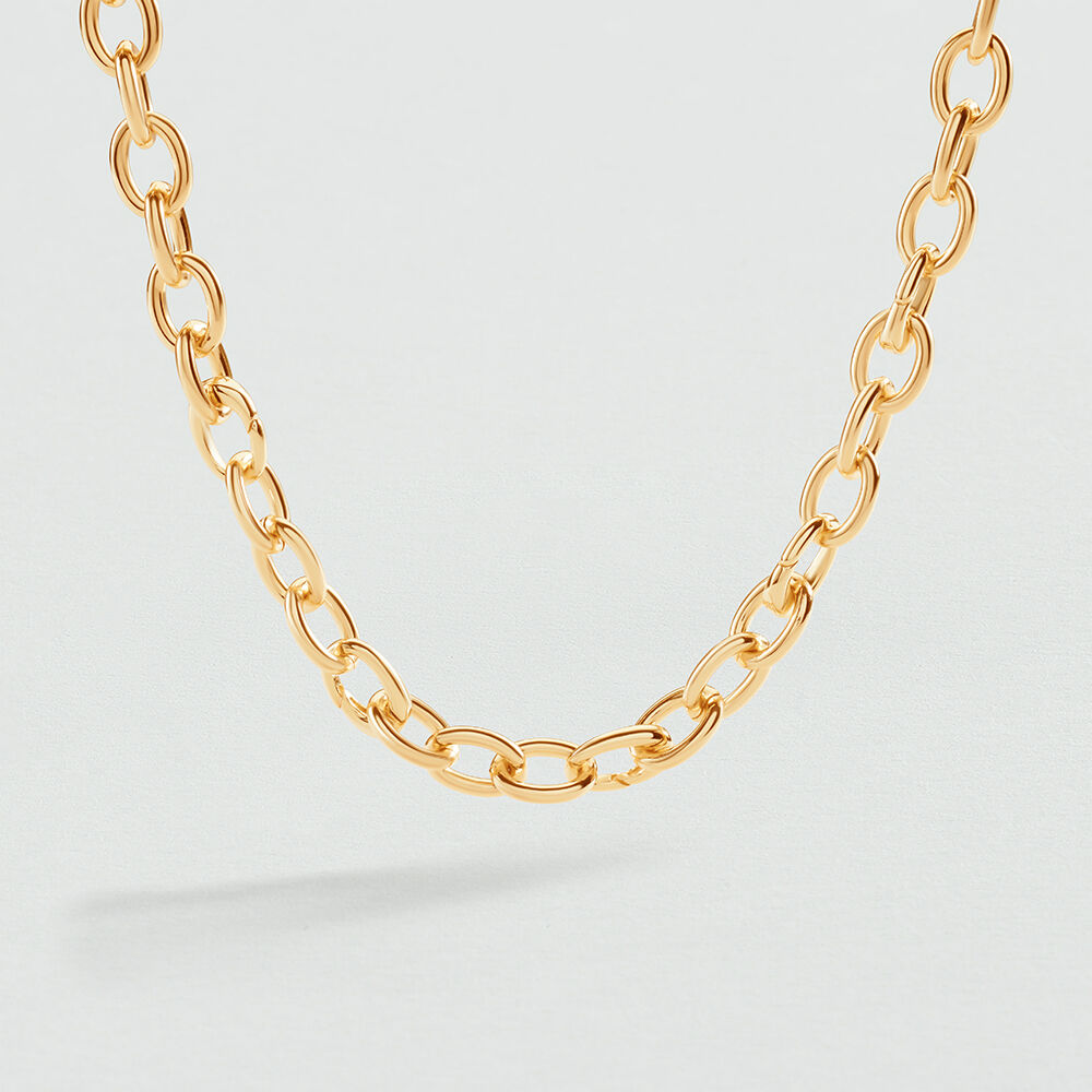 Collar corto ESLABONES M&Aacute;GICOS - Dorado