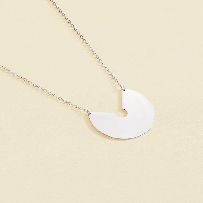 Collar corto CALLISTO - Plata - Collares  | Agatha
