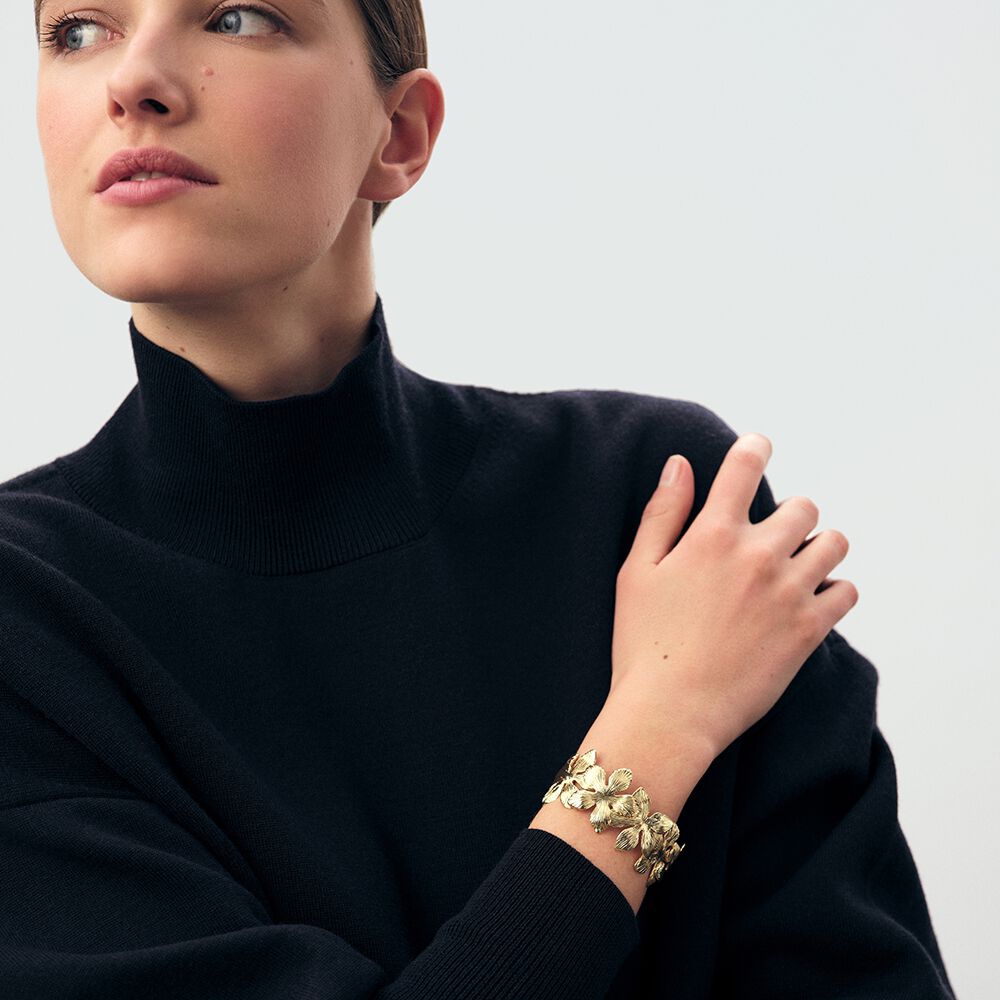 Pulsera esclava BLOOM - Dorado - Pulseras de fantas&iacute;a  | Agatha