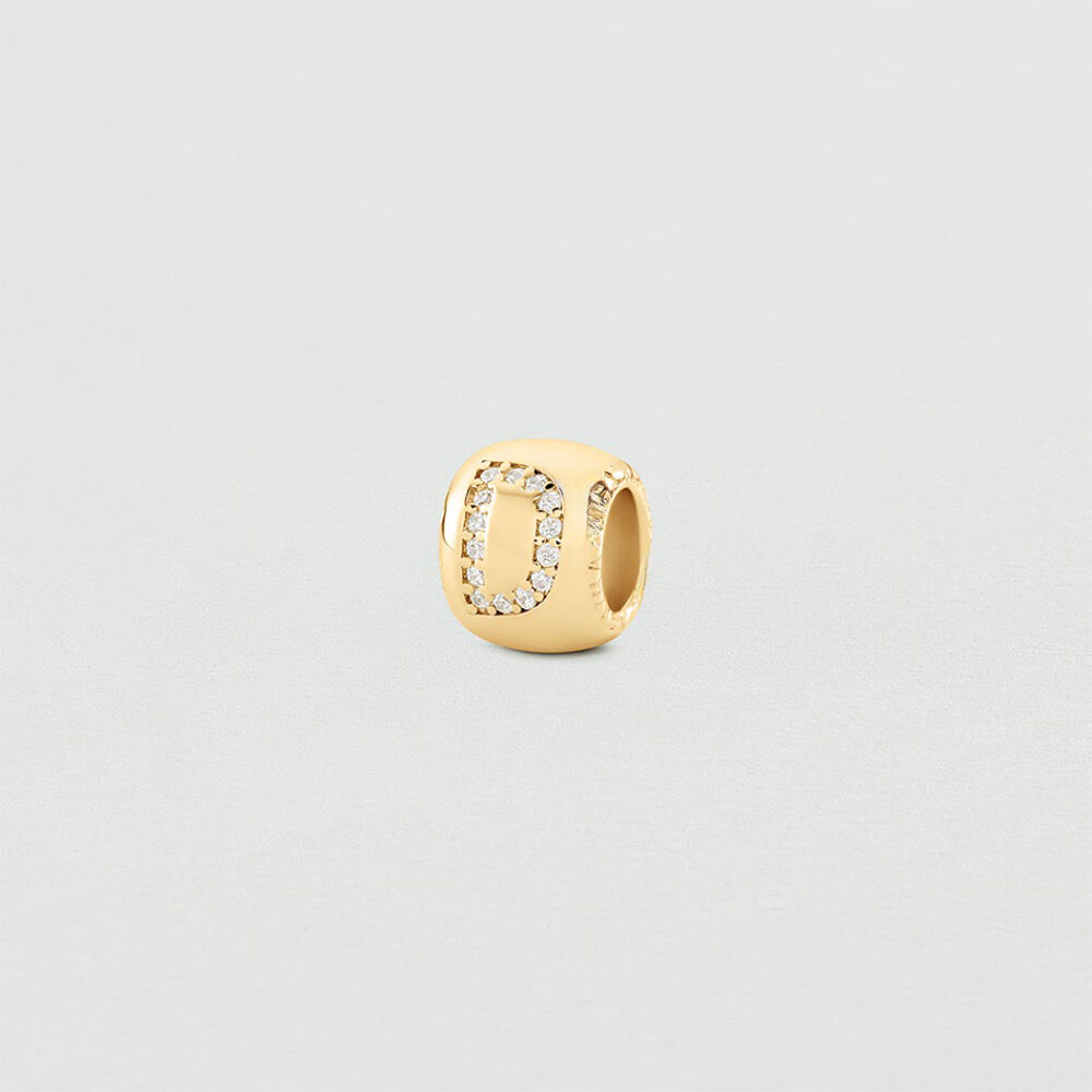 Colgante LUCKY - Cristal / Dorado - Joyas  | Agatha