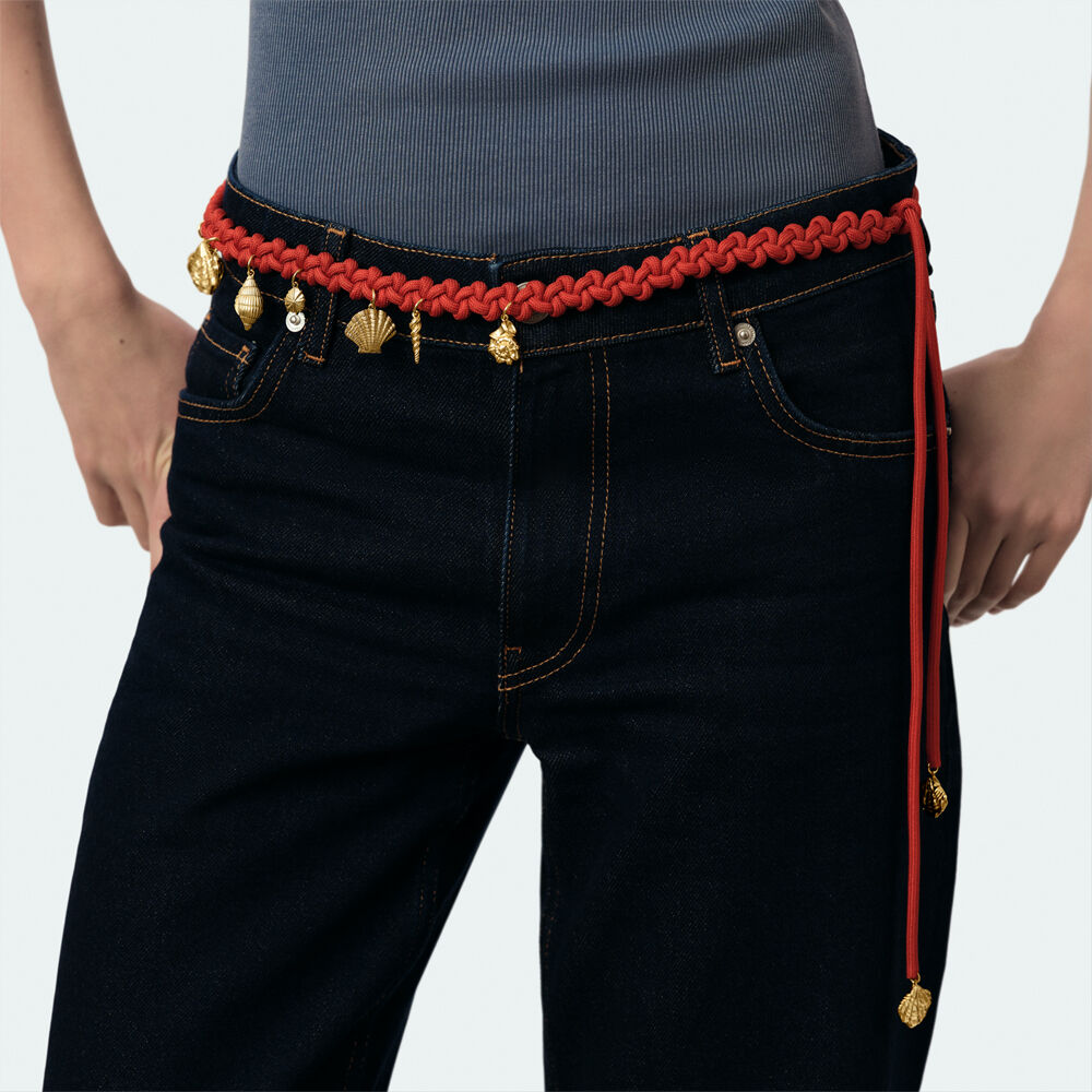 Cintur&oacute;ne CALYPSO - Rojo / Oro -   | Agatha