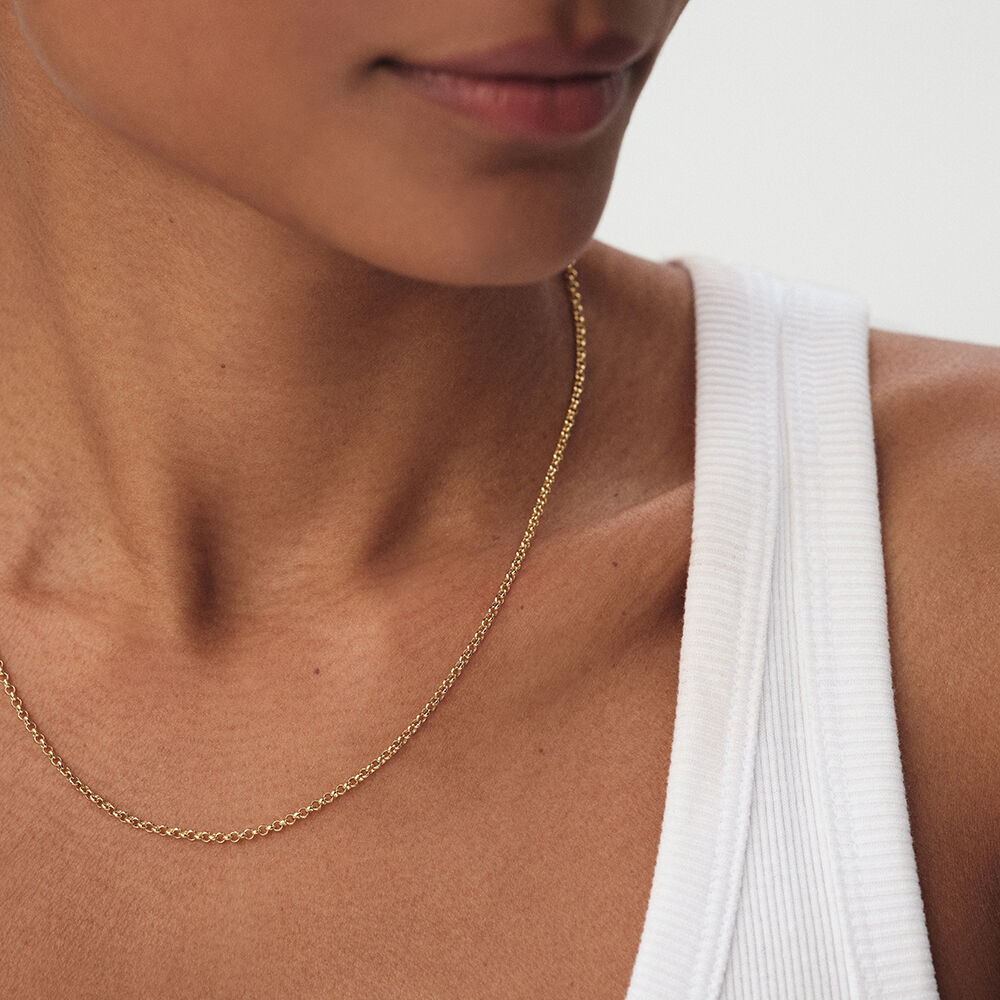 Collar midi CADENA JASER&Oacute;N - Dorado - Collar de fantas&iacute;a  | Agatha