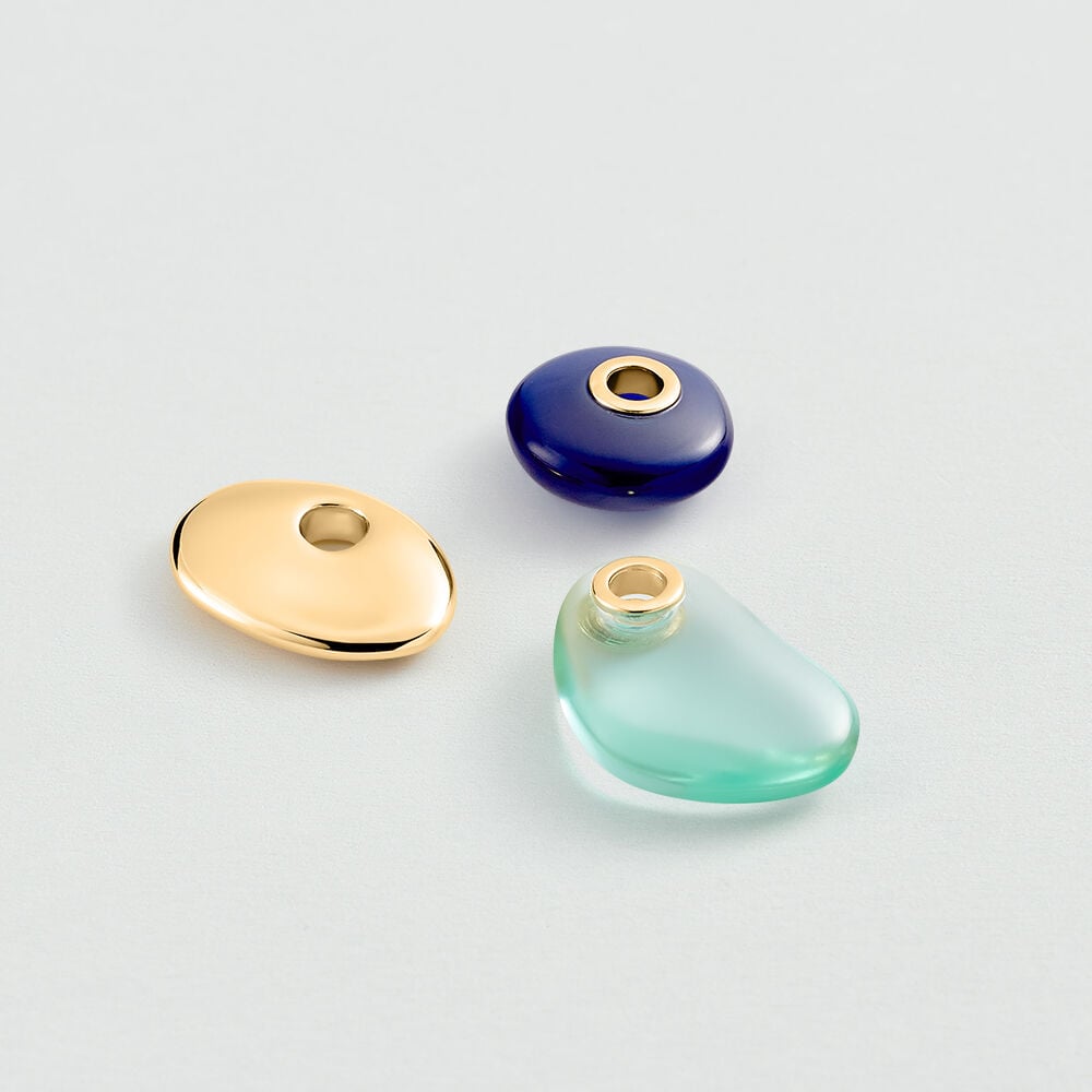 Colgante ODYSSEE - Multicolor / Oro - Novedades  | Agatha