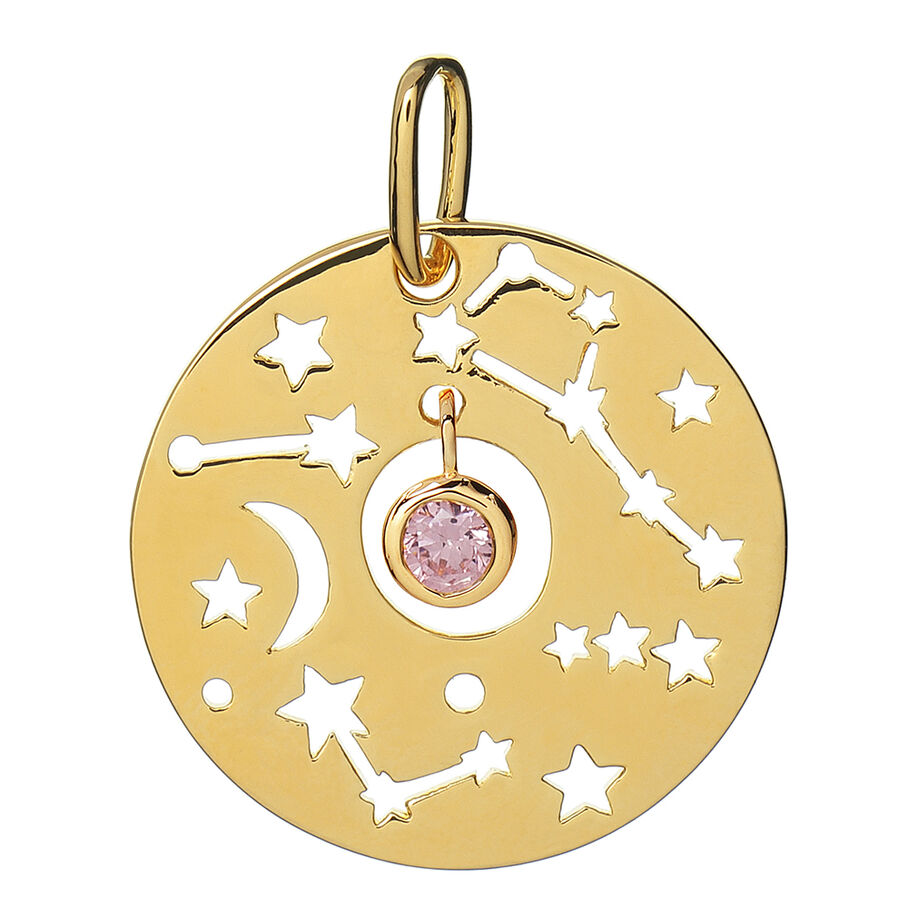 Colgante BIRTH - Rosa / Oro - Joyas  | Agatha