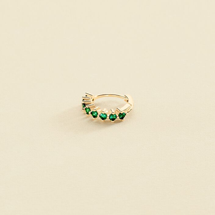 Piercing criolla RADIANTE - Verde - Piercings  | Agatha