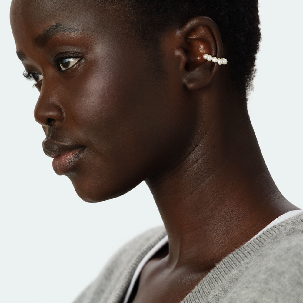 Ear cuff BATIGNOLLES - Perla / Oro - Piercings  | Agatha