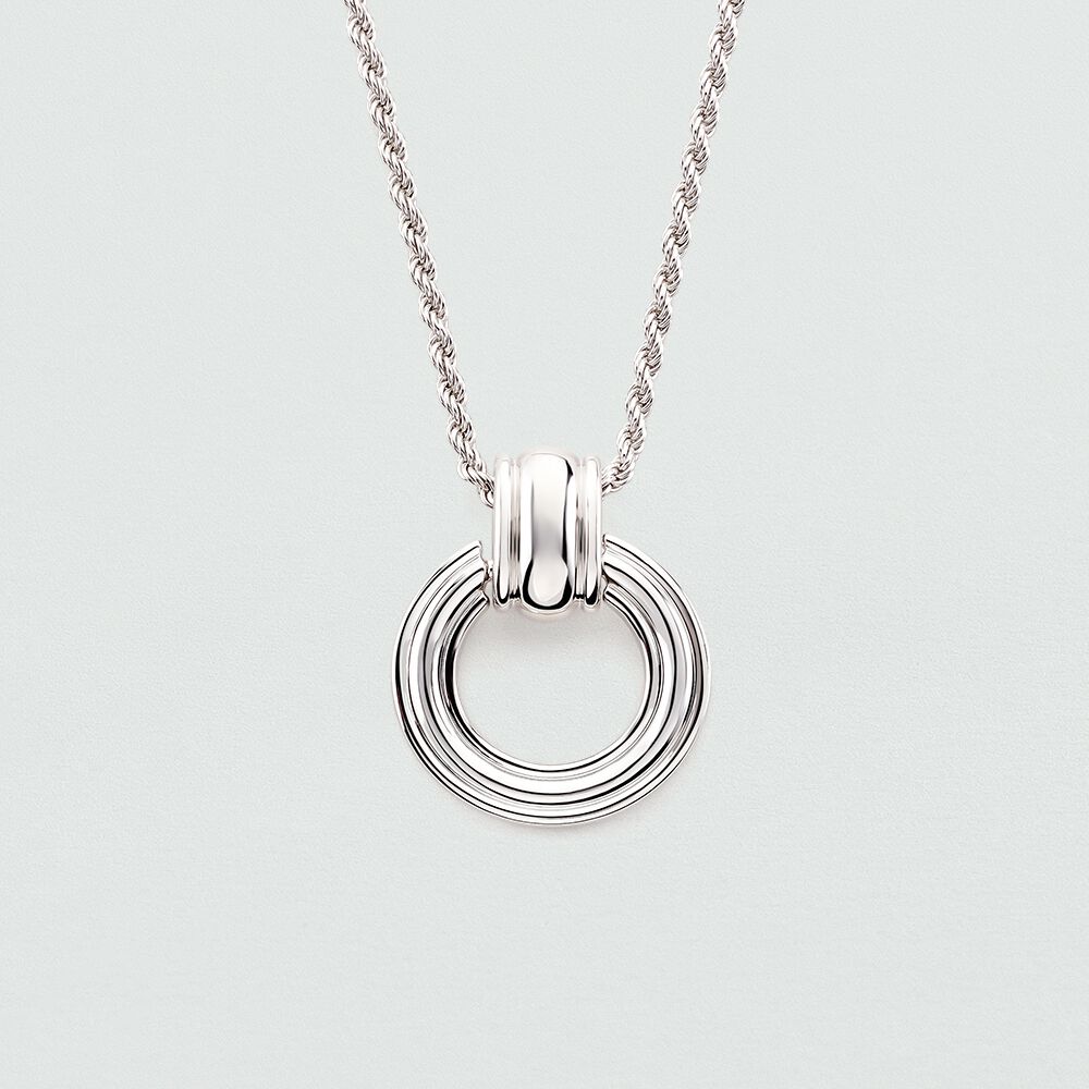 Collar midi SILVER - Plata - Collar de fantasía  | Agatha