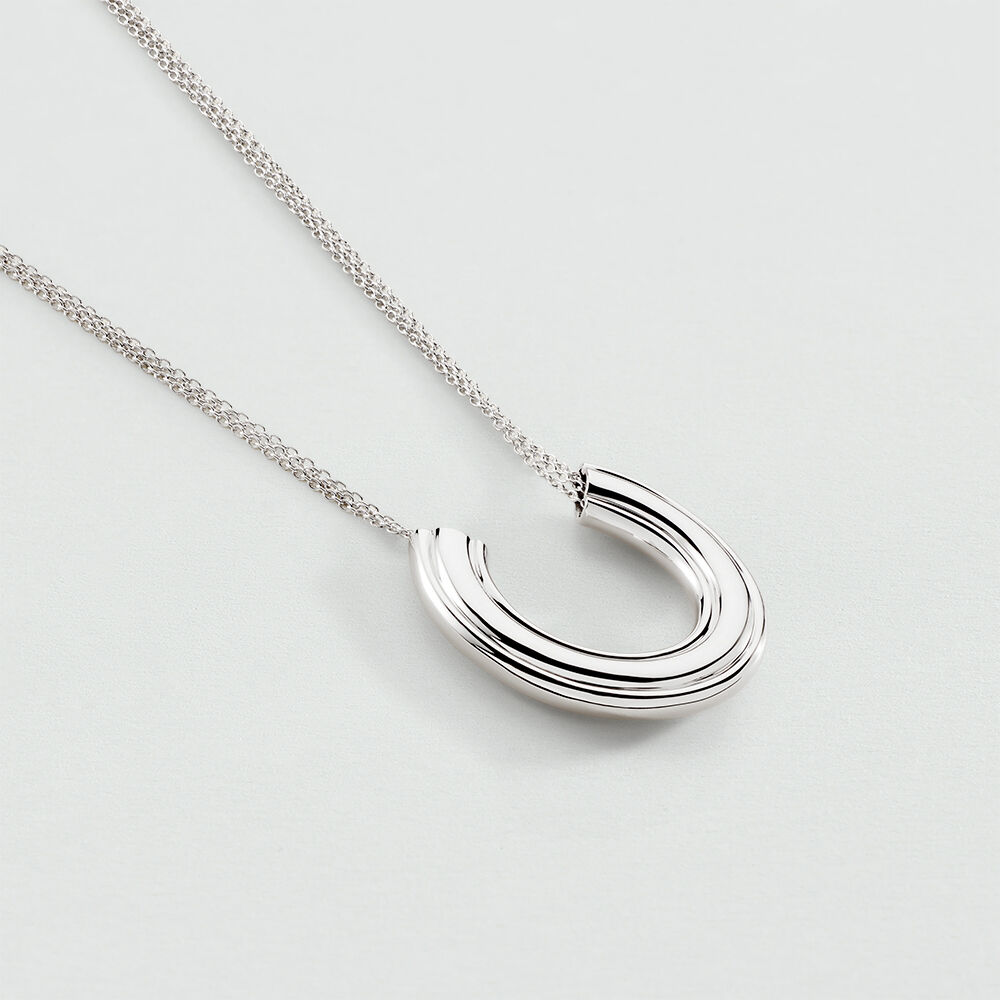 Collar midi SILVER - Plata - Collar de fantasía  | Agatha