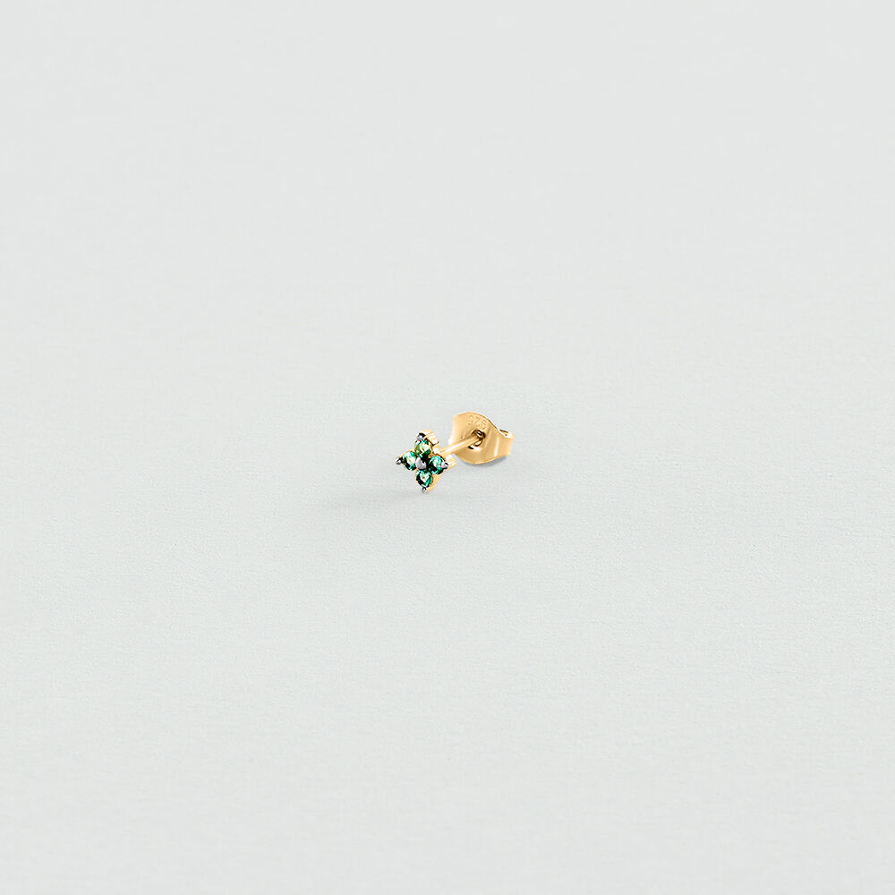 Piercing mini MIX& MATCH - Verde / Dorado - Piercings  | Agatha