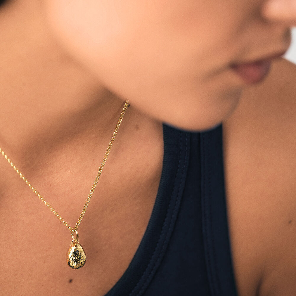 Colgante PEPITA DE ORO - Dorado -   | Agatha