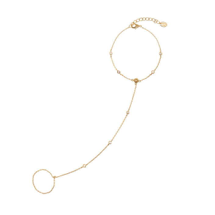 Pulsera de cadena ALWAYS - Cristal / Oro - Pulseras  | Agatha