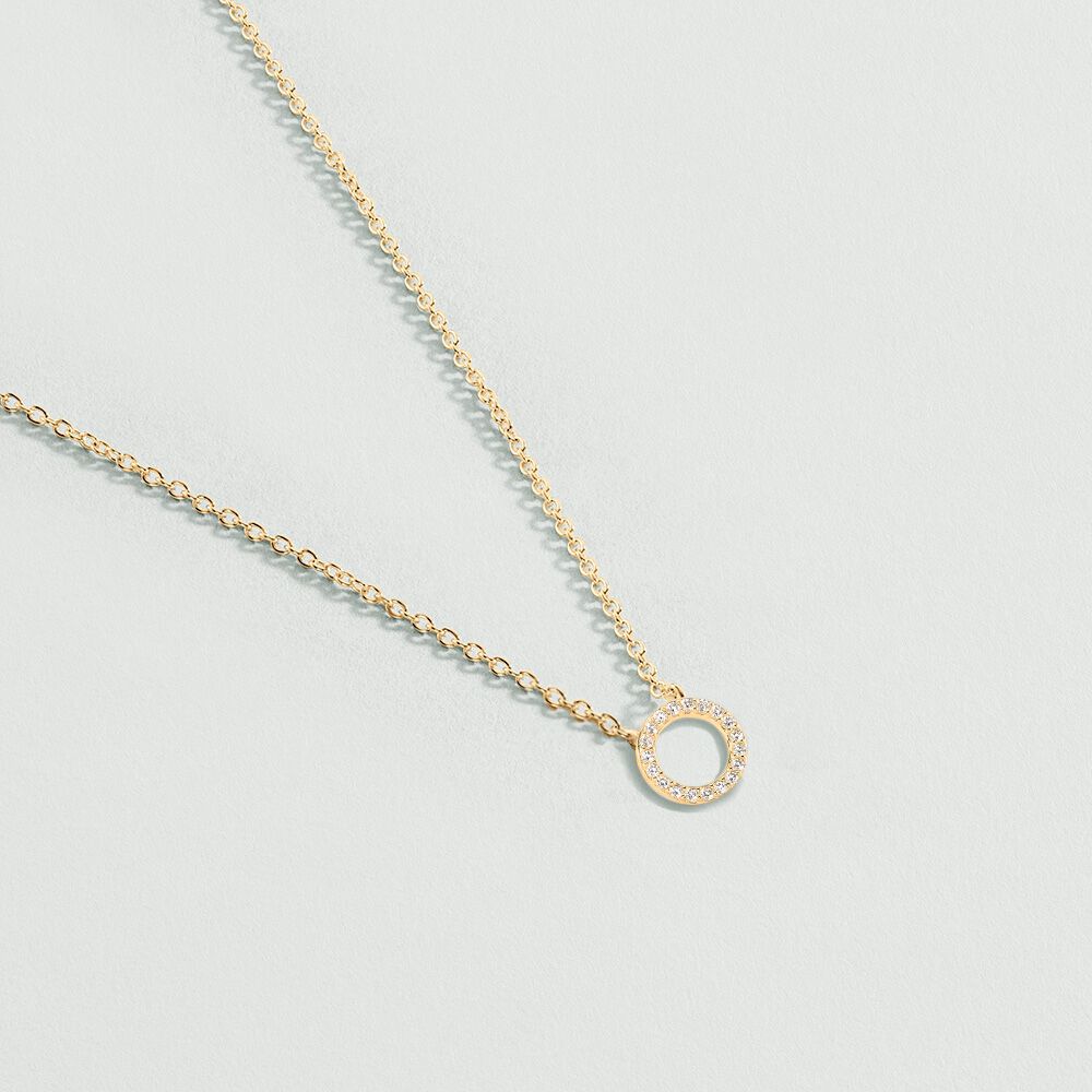 Collar corto RONDOU - Cristal / Dorado - Collar corto  | Agatha
