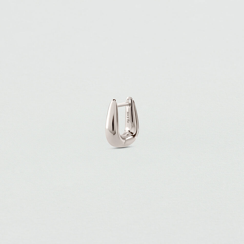 Criolla individual MIX& MATCH - Plata - Pendientes  | Agatha