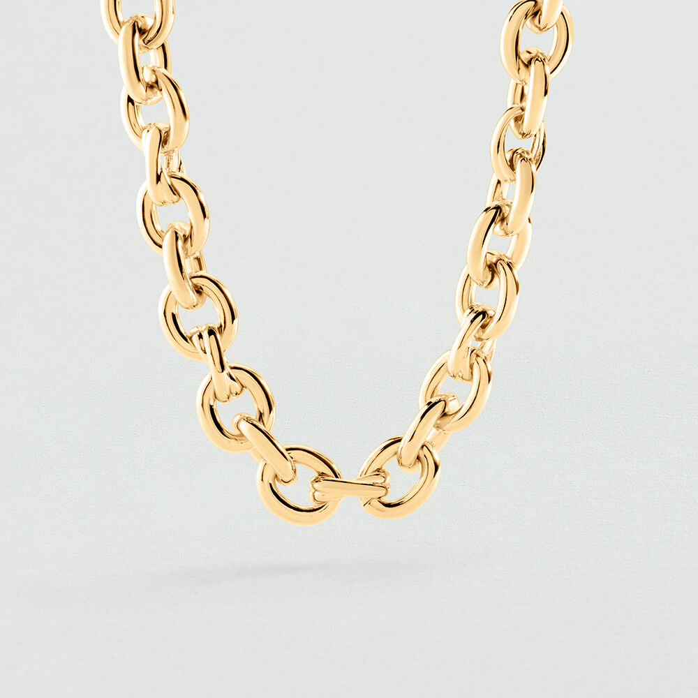 Collar midi XOXO - Dorado - Cadena  | Agatha