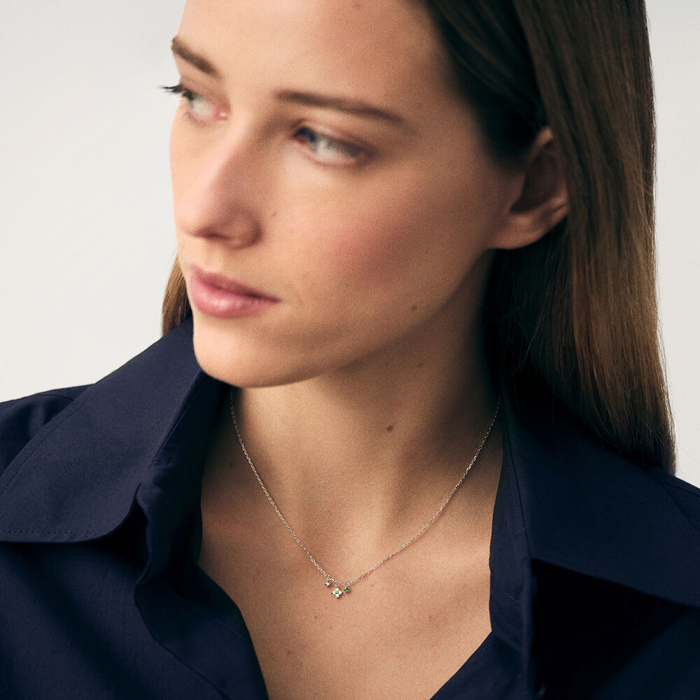 Collar corto BELOVED - Multicolor / Plata - Collar corto  | Agatha