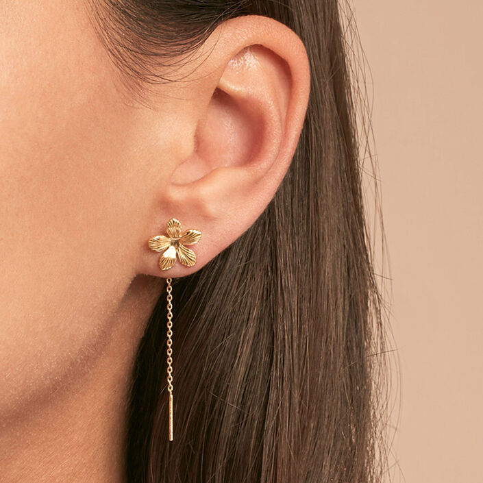 Piercing mini BLOOMY - Dorado - Piercings  | Agatha