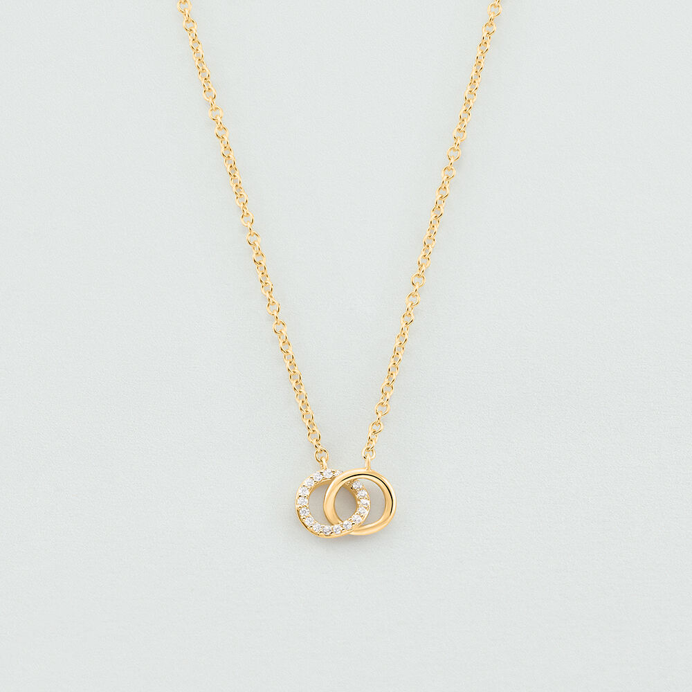 Collar corto RONDOU - Cristal / Dorado - Collar corto  | Agatha