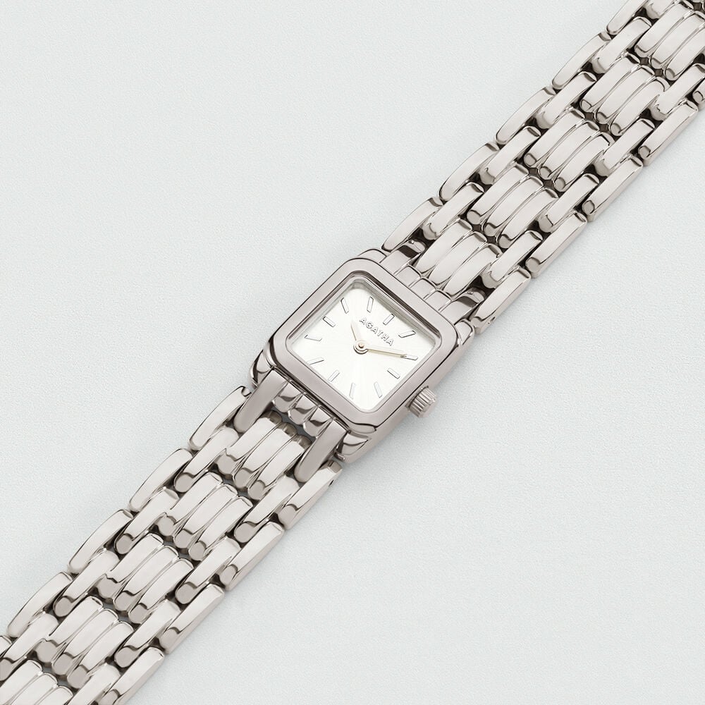 Reloj de metal CONCORDE - Plateado - Novedades  | Agatha