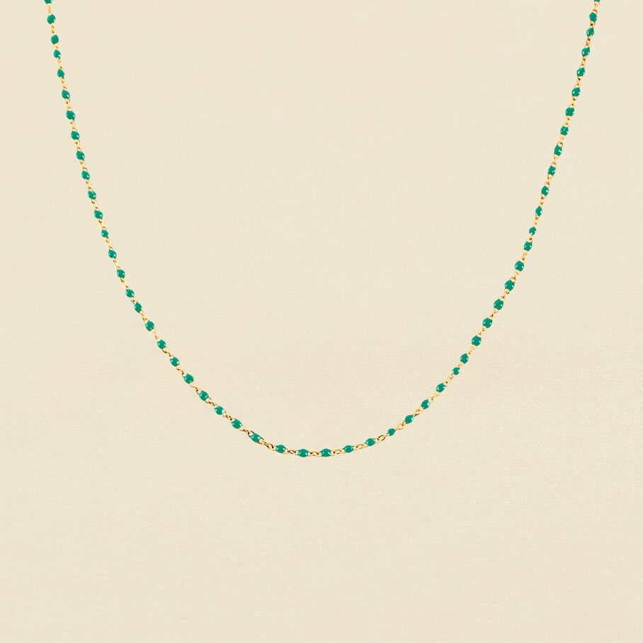 Collar midi SMARTY - Verde / Dorado - Collares  | Agatha