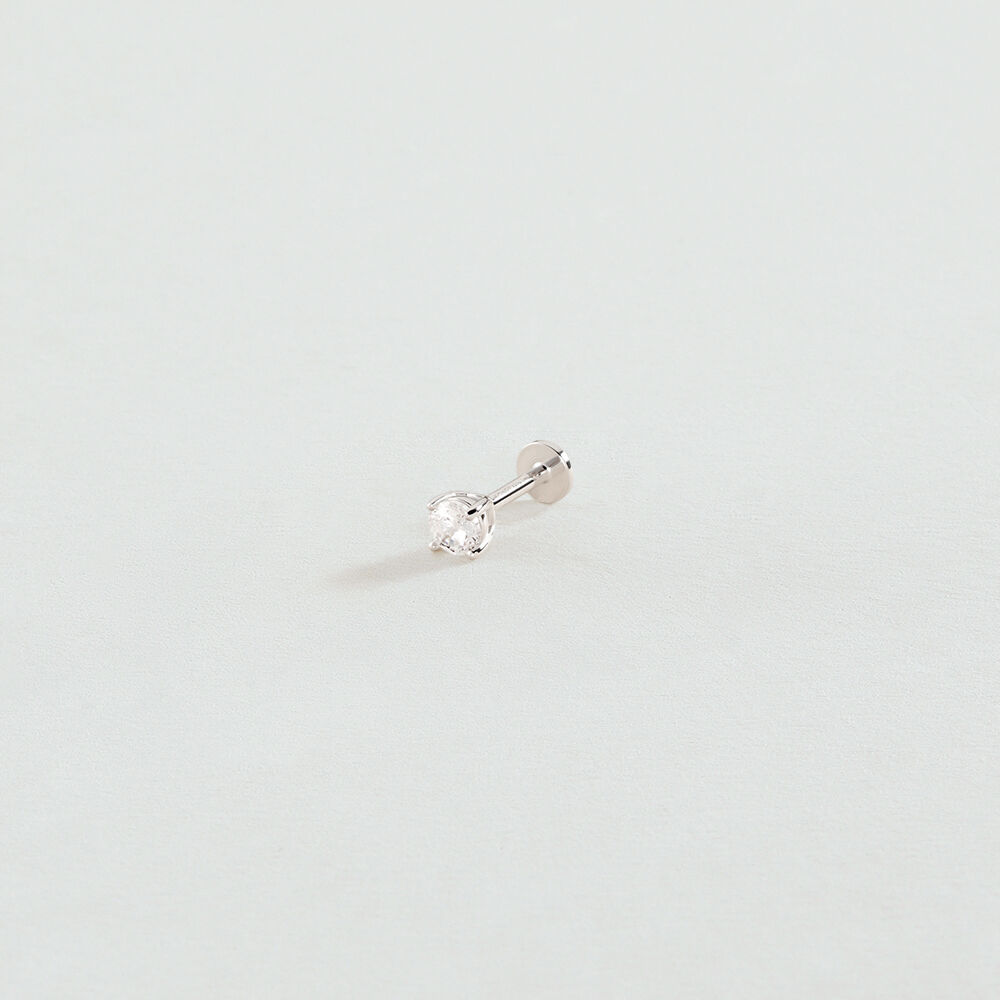 Piercing Hélix & Tragus MIX& MATCH - Cristal / Plateado - Tragus&Hélix  | Agatha
